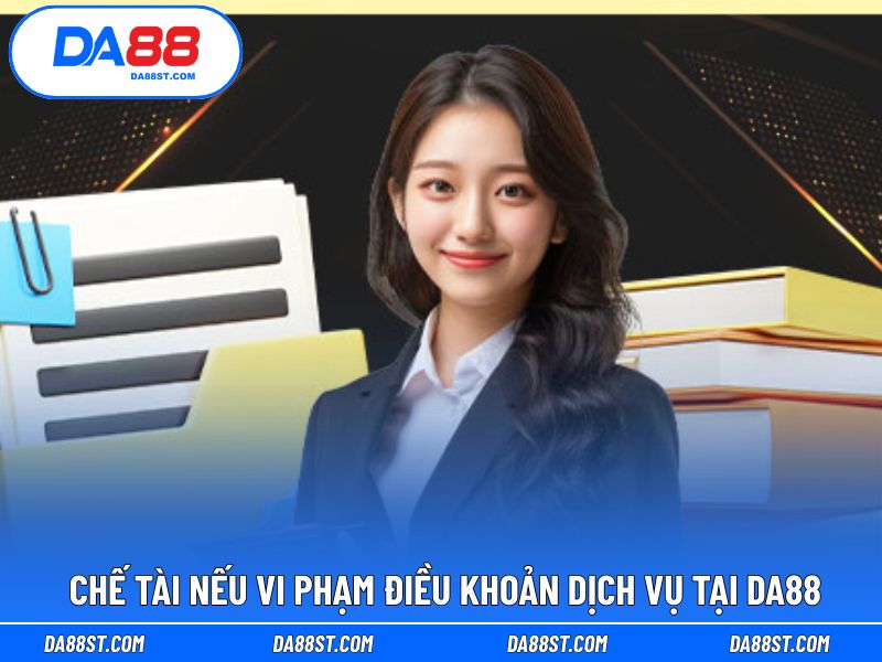 Chế tài khi sai phạm theo nội dung điều khoản sử dụng